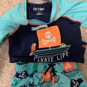 Cat & Jack Pirate Swimsuit
